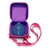 CM Travel Case fits Ultimate Ears MINIROLL Waterproof Speaker - Purple Case Only