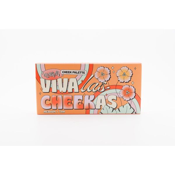 Alamar Cosmetics Viva Las Cheekas Cheek Palette - Shade Medium/Tan - 7.8 g