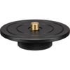 Manfrotto 273 Survey Adapter converts Standard Tripod Column to Large Platform with 5/8" Thread (#3428)