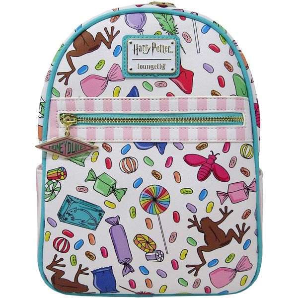 Loungefly x Harry Potter Honeydukes Candy Printed Mini Backpack (One Size, Multicolored)