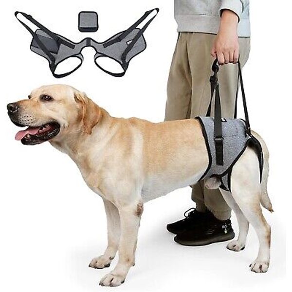 CNEO Dog Lifting Harness Leg Support Sling Auxiliary Belt Pet Walking Aid size M