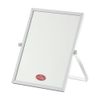Napure Mirror, Aluminum Frame, Stand Mirror, Medium Size, Tabletop Mirror, Natural Skin Color, Makeup Mirror, Table Mirror, Lightweight, Angle Adjustable, Made in Japan