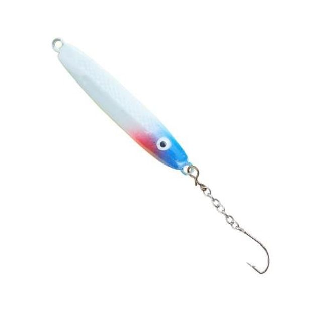 Nils Master HAL25-WFBL Hali25 Lure, 1-1/4-Inch, Glow White/Blue