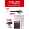 DVD Drive USB 2.0 Thin All-in-One Soft Type-C Cable Black