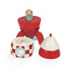 Janod J05207 Wooden Magnetic Rocket, Small (16 cm)