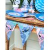 Procos Stitch Paper Bunting 230 cm - Blue