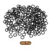 sourcing map Split Lock Washer, M3 304 Stainless Steel Spring Lock Washer 200pcs, Black