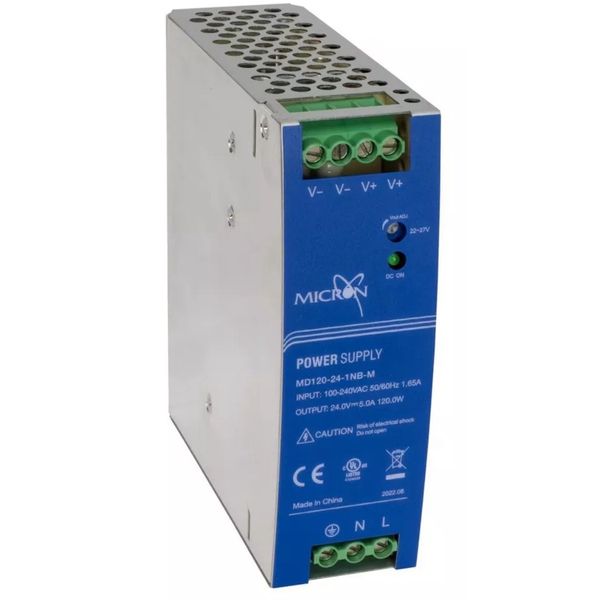 MD120-24-1NB-M, Micron, Ac/Dc Power Supply Single-Outw