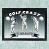 Golf Crazy Personalised Lap Tray Gift