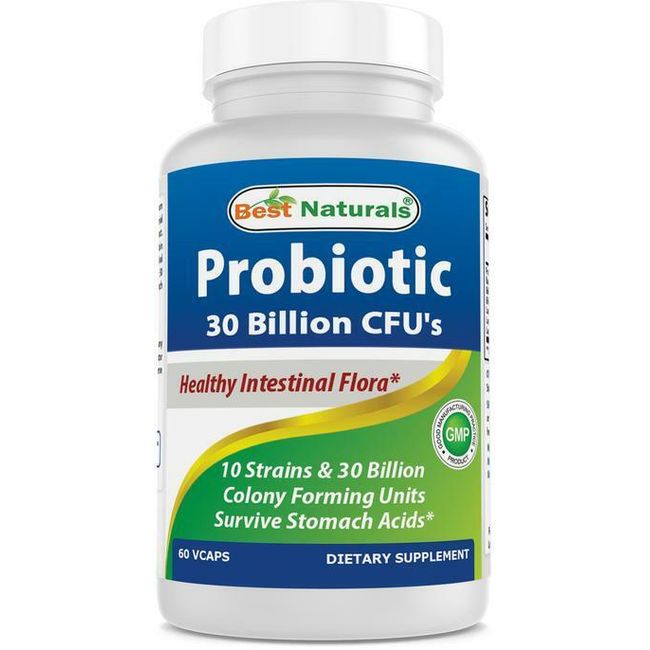 Best Naturals Probiotic 10 30 Billion 60 Vcaps