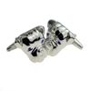 Bulldog Head Cufflinks in a Post Friendly Cufflink Box (X2N099)