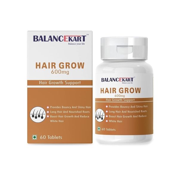 Hair Growth Vitamins For Men Anti Hair Loss Pills. Regrow Hair & Beard 60Caps FS