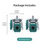 Mcbazel 2Pcs Replacement Analog Joystick Controller Repair Parts 3D Thumb stick Controller Rocker Sensor for Xbox One Elite 2 Controller Only