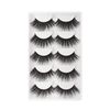 CLEAREYELASH False Eyelashes, Long Eyelashes, For Stage, Super Dense, Recitals, 3D Shape, 5 Pairs (G03 Super Long Type)