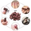 Olakin Nail Sanding Belts[100 Pcs], 180# Sanding Bands, Grit Sanding Sleeves, Sanding Caps, for Manicure Nail Care Nail Design