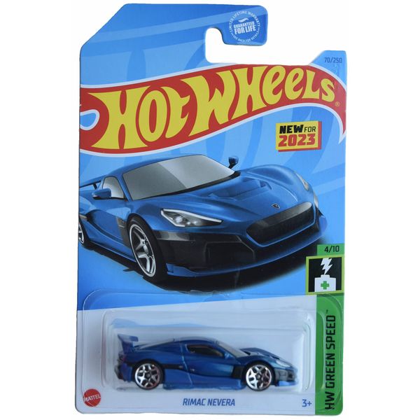 Hot Wheels Rimac Nevera, HW Green Speed 4/10