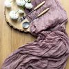 AMETHYST 10 ft Cheesecloth EXTRA LONG TABLE RUNNER Cotton Wedding Events Linens