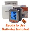 Konquest KBP-2910W Automatic Wrist Blood Pressure Monitor - Accurate - Adjustable Cuff, Large Screen Display - Portable Case - Irregular Heartbeat Detector - Tensiometro