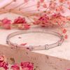 Tuscany Silver Women's Sterling Silver Cubic Zirconia Bangle