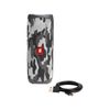 JBL Flip 5 (Black Camo) + Bundle with divvi! Protective Hardshell Case