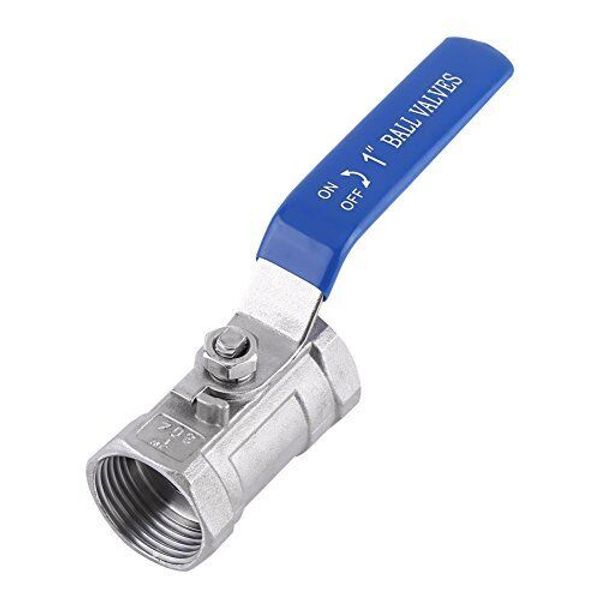 Stainless Steel Ball Valve Reduced Port for Water Oil Gas Female to Female Th...