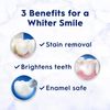 Crest 3D White Advanced Deep Clean Whitening Toothpaste, 3.3 oz -Pack Of 2 Tubes