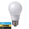 ELPA LDA7D-G-G5103 LED Bulb, A-Shape Wide Light Distribution, E26, Daylight Equivalent, Indoor Use