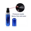 5 Pcs Refillable Travel Portable Perfume Atomizer Bottle Spray Pump Case