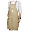 Kizamu Papas Kitchen Apron, Personalized Gift, Men's, Gift, beige