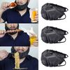 Men's Beard Bibs Men's Beard Protection Beard Care Beard Cloth Chin Beard Sideburns Neck Care Your Beard Men Adjustable Face Beard Apron Men Shaving Cleaning Protection Pack of 4