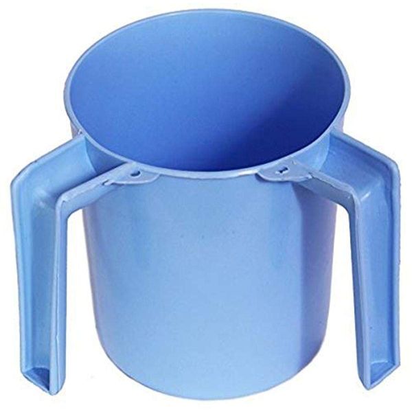 Ybm Home Plastic Round Wash Cup Ba157 (Light Blue, 1)