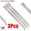 Cuticle Chisel Pusher & Nail Skin– Stainless Steel Tool for Manicure