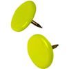 Hillman Thumb Tacks 5/16" Steel Yellow Polybox
