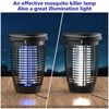 4500V Solar Bug Zapper 2-in-1 Mosquito Killer Lamp with Ground Pole Type-C