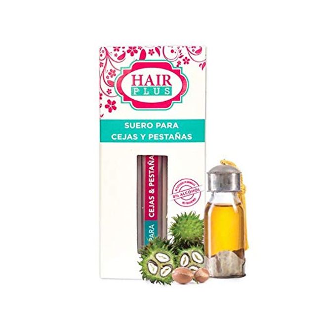 HAIR PLUS SUERO PARA CEJAS Y PESTAÑAS (.24 OZ)