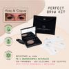 Carebell Eyebrows 10 (C-03 DARK BROWN) · Dark Blonde, Light Brown & Medium Brown.