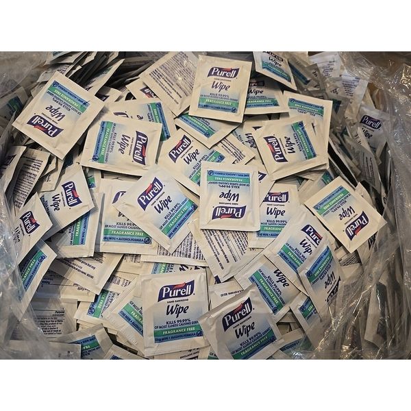 100 (COUNT) PURELL Individually Wrapped Hand Sanitizing Wipes (100 Count)