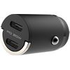 Kashimura NDC-058 Cap Closes! Ultra Compact Car USB PD Power Supply