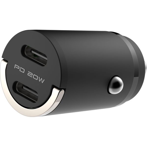 Kashimura NDC-058 Cap Closes! Ultra Compact Car USB PD Power Supply