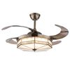 42'' Ceiling Fan with Light 36W Retractable LED Fan Lamp with Remote Control