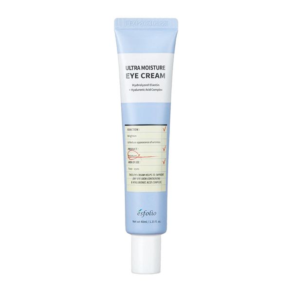 5 Çeşit Hyalüronik Asit Içeren Nemlendirici Göz Kremi Ultra Moisture Eye Cream 40ml