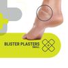 VITAPLUS Small Blister Plaster, 6 Hydrocolloid Plasters, 20x60mm