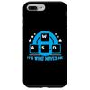 iPhone 7 Plus/8 Plus A W S D Moves Me Gamer Saying Case