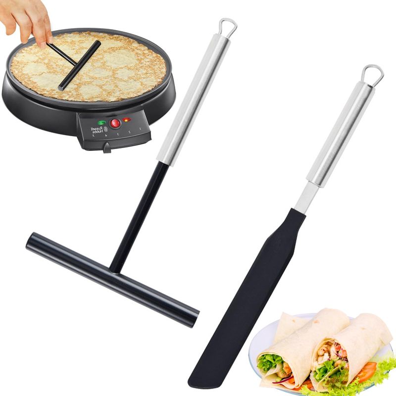 Tundwhite 2 Piece Stainless Steel Pancake Spreader and Spatula ...
