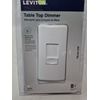 Leviton Dimmable LED Tabletop Dimmer Switch,  White 300W,  TBL03-10W, 6' Cord