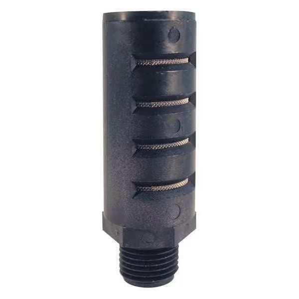 Pneumatic Silencer, Plastic, 1/2" S-1086-50-A