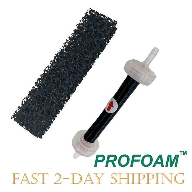 ProFoam Filter Insert and Valve Kit fits SC1200 CPAP Machine Silicone Hose HD