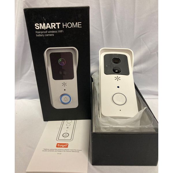 Tuya Smart WiFi Visual Wireless Doorbell 2-Way Audio Home Security Camera