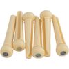 Cream Bridge Pins, Abalone Dot
