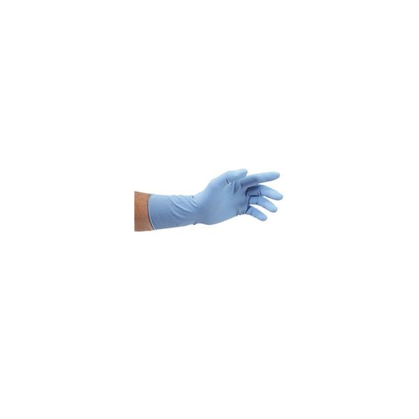 Sirchie Powder-Free Latex Gloves, Small, Box of 50, Blue #SF0079S